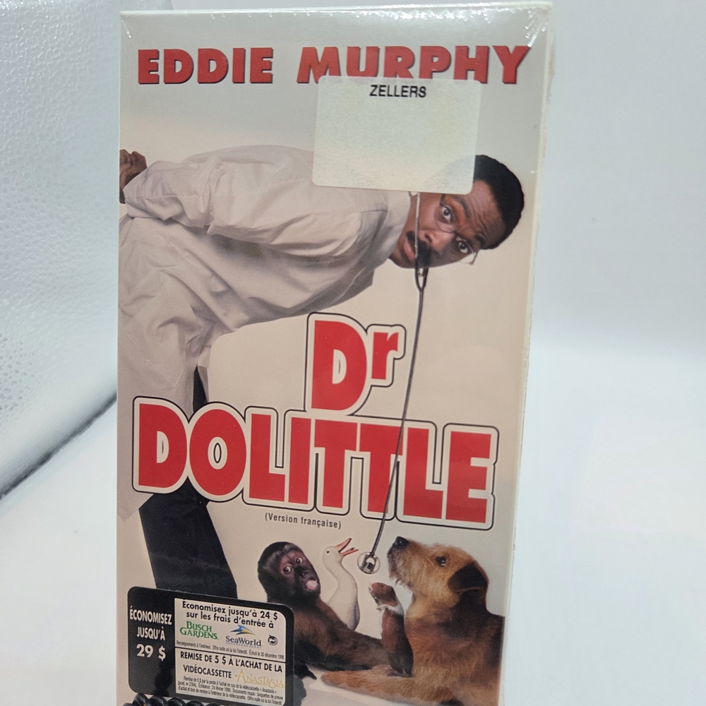 Dr DOLITLE Version Française Factory Sealed VHS